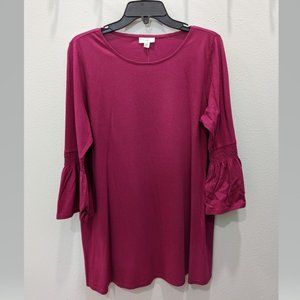 NWT J. Jill bell sleeve top